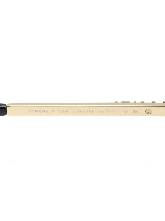 Chanel Sunglasses 395 S6 Gold Eyewear